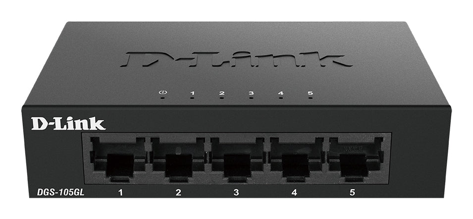 D-Link DGS 105GL - Commutateur - non géré - 5 x 10/100/1000 - de bureau