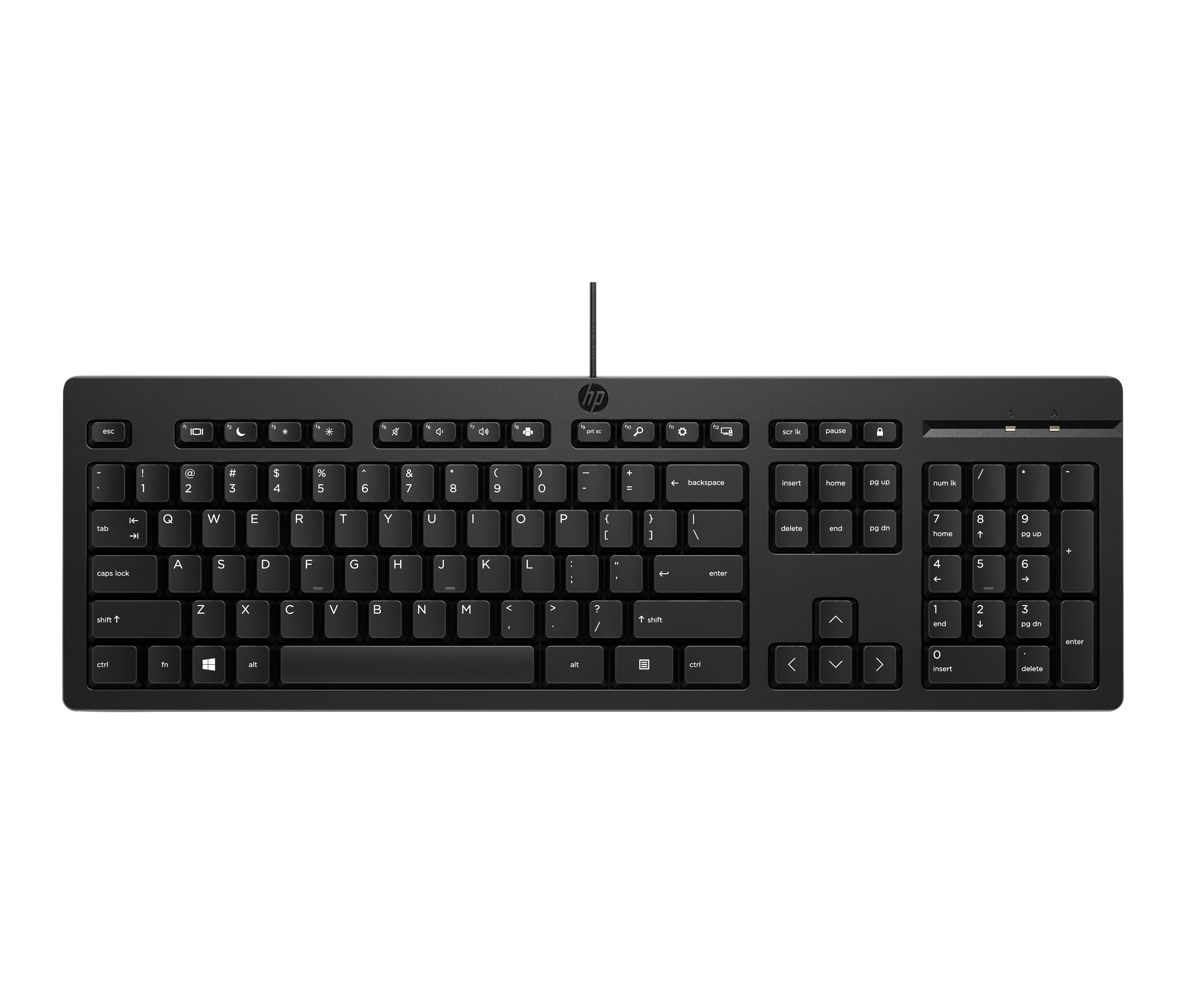 clavier et souris HP AY2Y7AA#ABE Noir