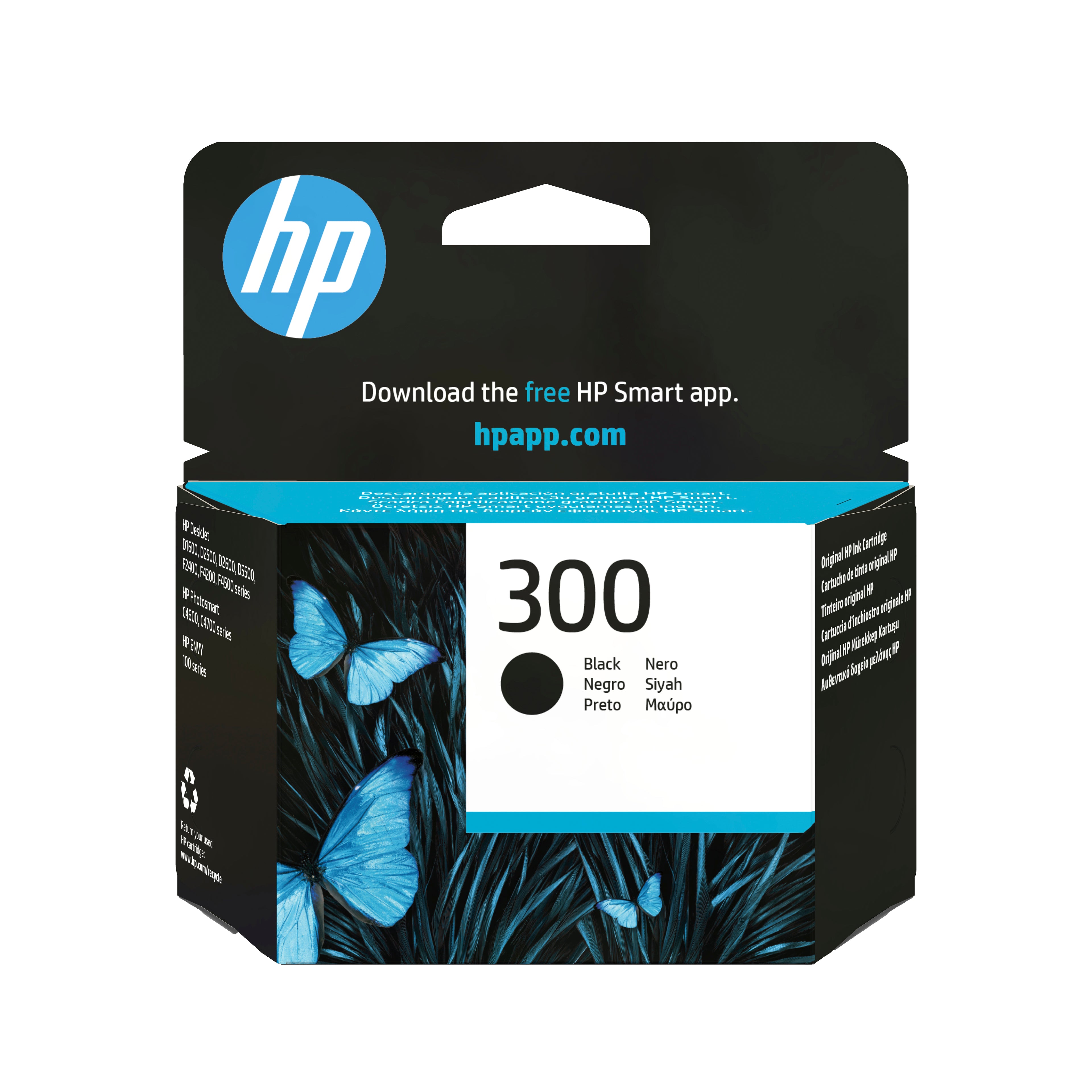 Cartouche d'encre originale HP 300 (CC640EE ABE) Noir