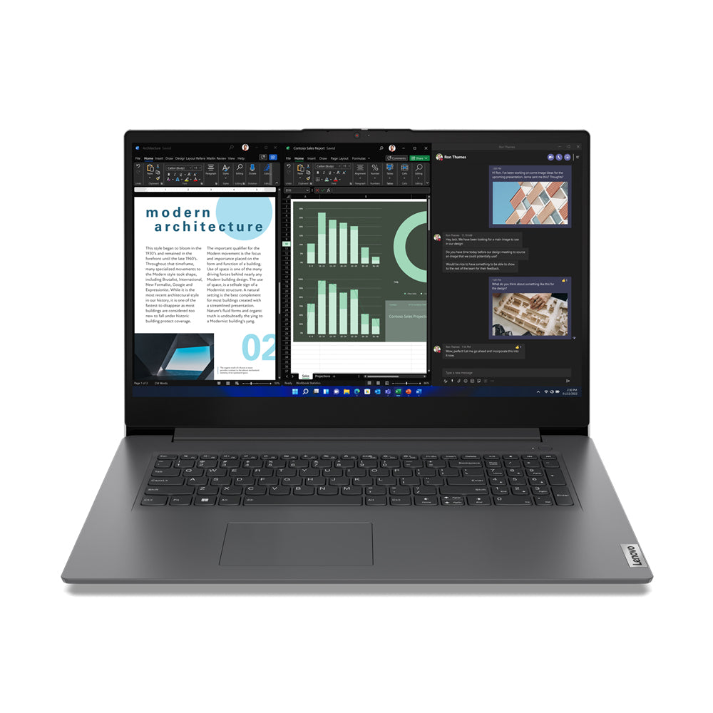 Ordinateur Portable Lenovo V17 G4 IRU 17,3" 8 GB RAM 256 GB SSD I3-1315U Espagnol Qwerty
