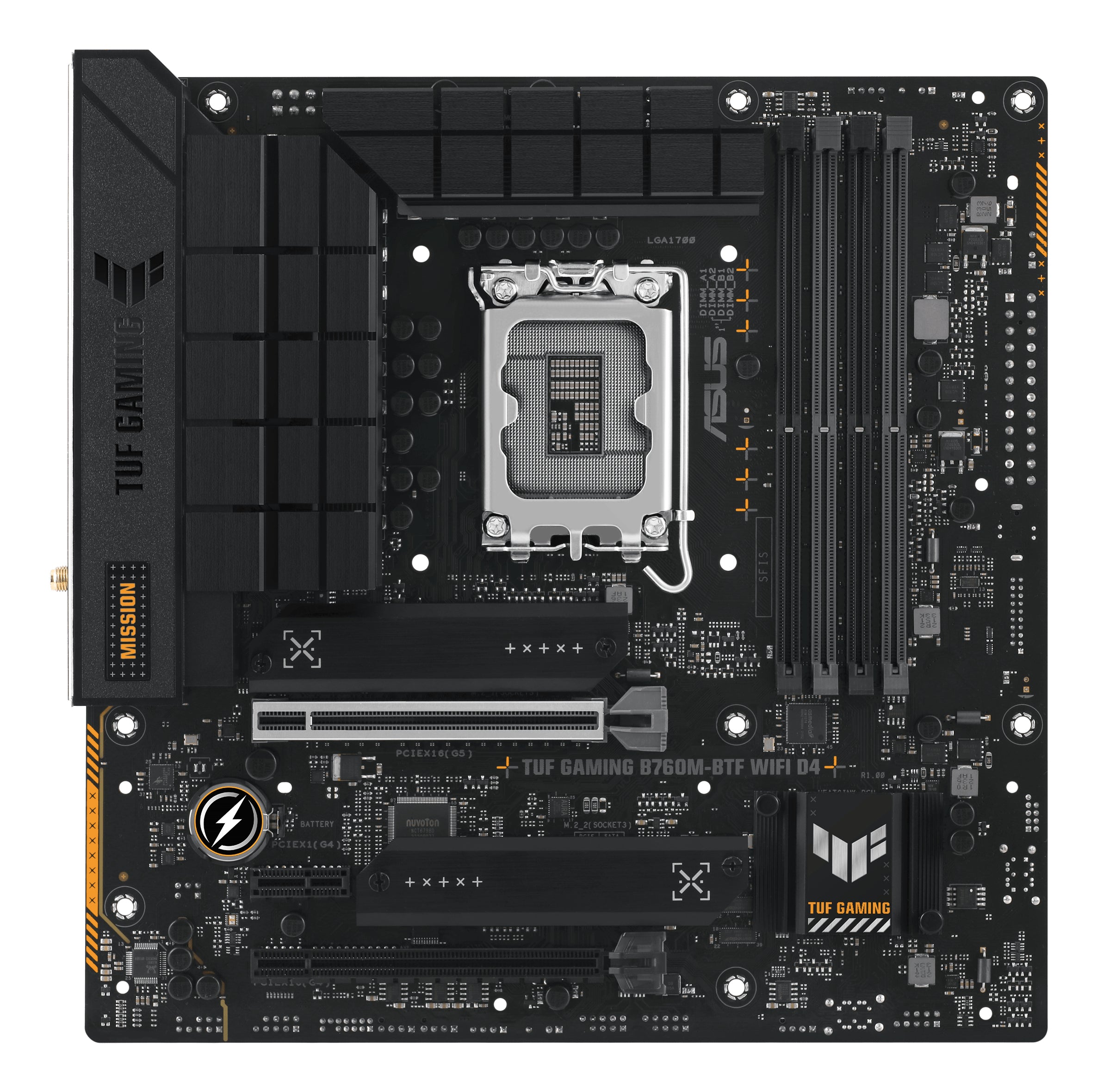 TUF GAMING B760M BTF WIFI D4 - B760/1700/DDR4/mATX