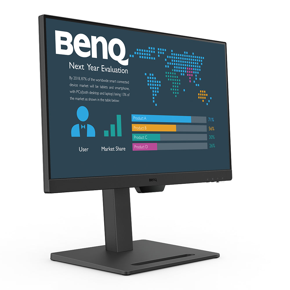 BenQ BL2490T - Écran LED - 24" (23.8" visualisable) - 1920 x 1080 Full HD (1080p) @ 100 Hz - IPS - 250 cd/m² - 1300:1 - 5 ms - 2xHDMI, DisplayPort - haut-parleurs