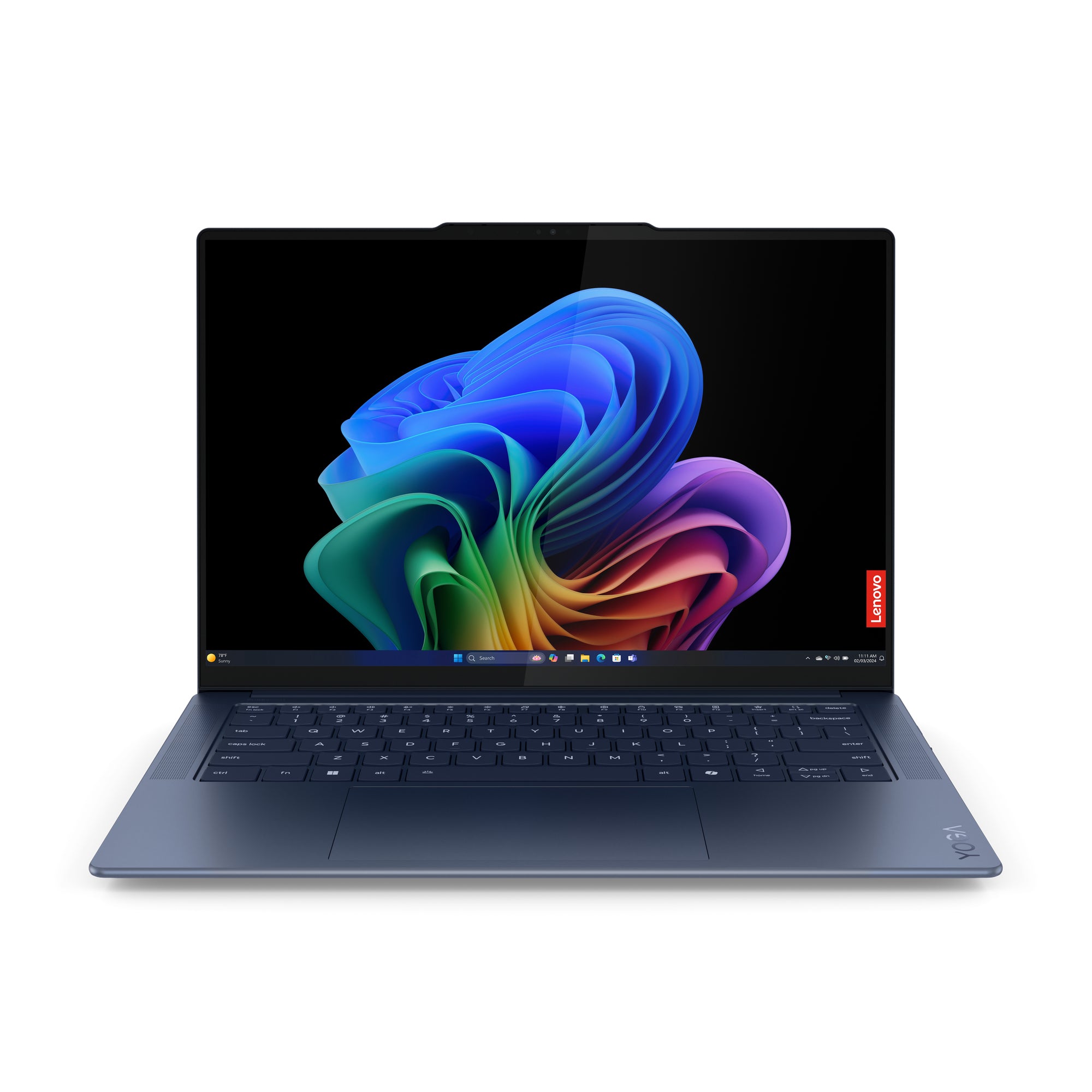 Ordinateur Portable Lenovo Yoga Slim 7x 14Q8X9 14" Snapdragon X Elite (X1E) 16 GB RAM 1 TB SSD Azerty Français