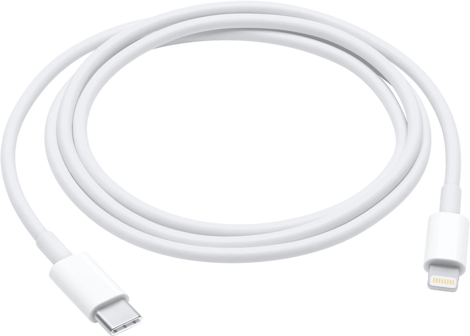 Câble USB-C vers Lightning Apple MM0A3ZM/A Blanc 1 m