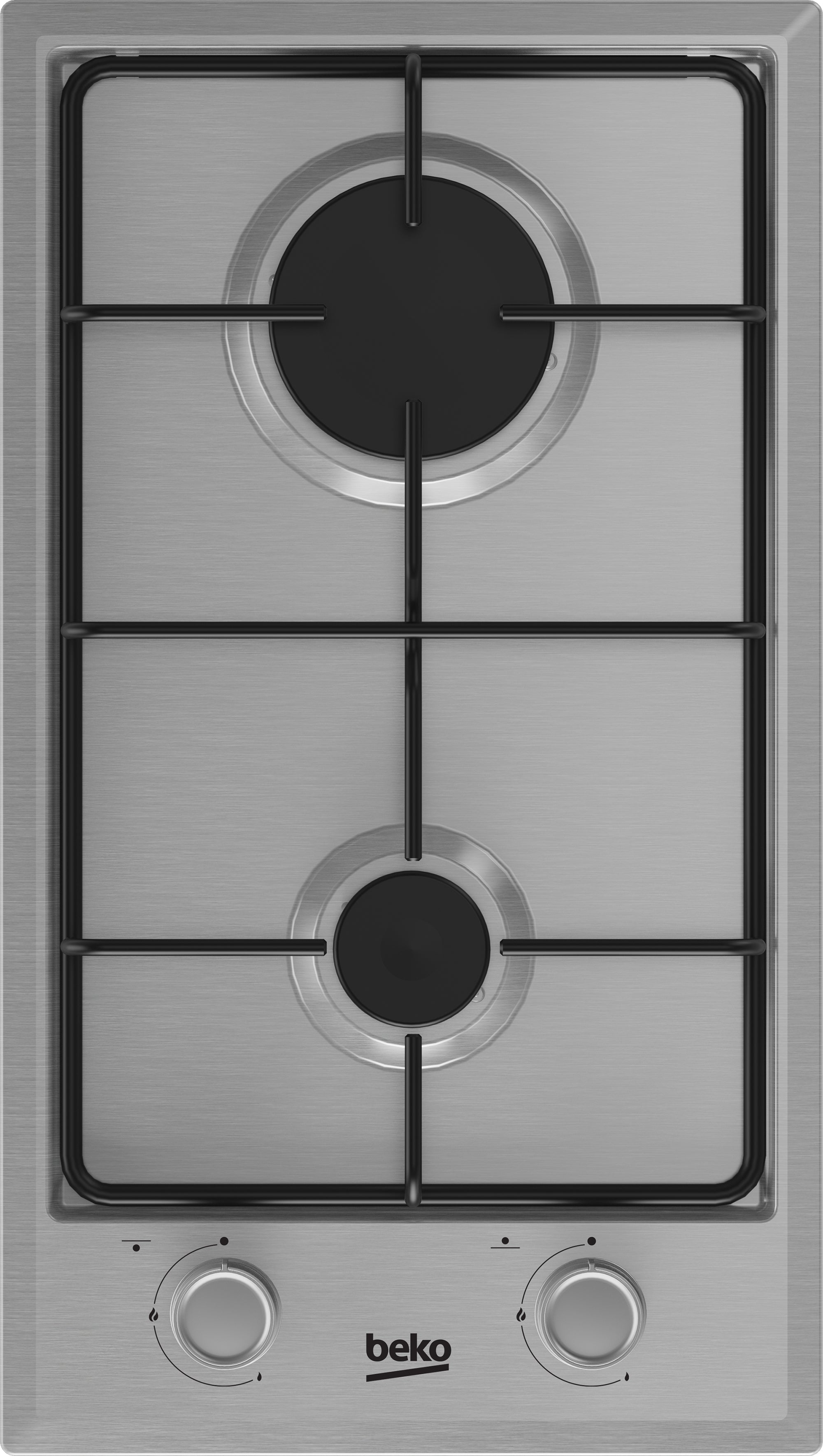 Plaque au gaz BEKO HDCG32220FX 30 cm 3900W