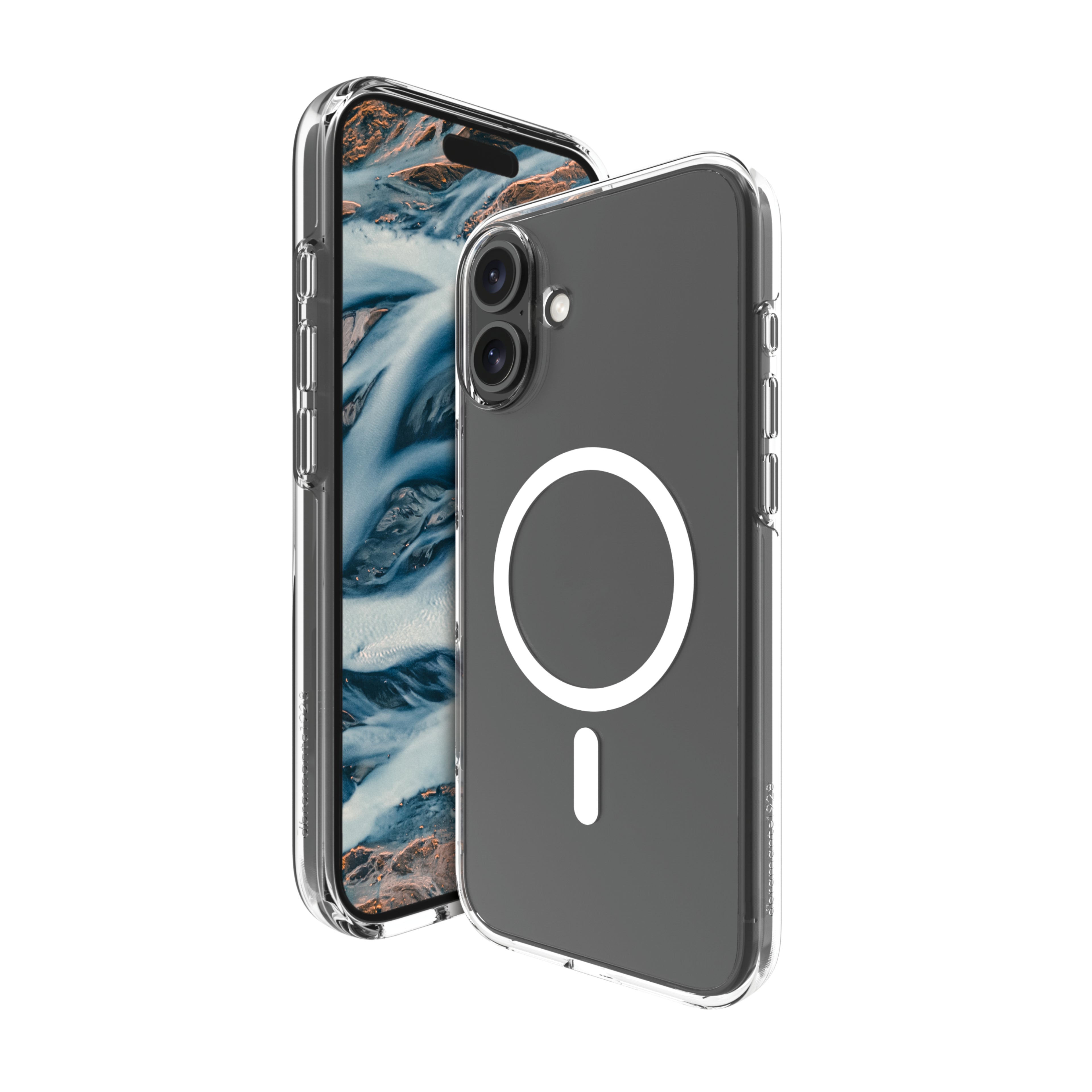 dbramante1928 Iceland Pro - Coque de protection pour téléphone portable - compatibilité avec MagSafe - plastique - clair - pour Apple iPhone 16