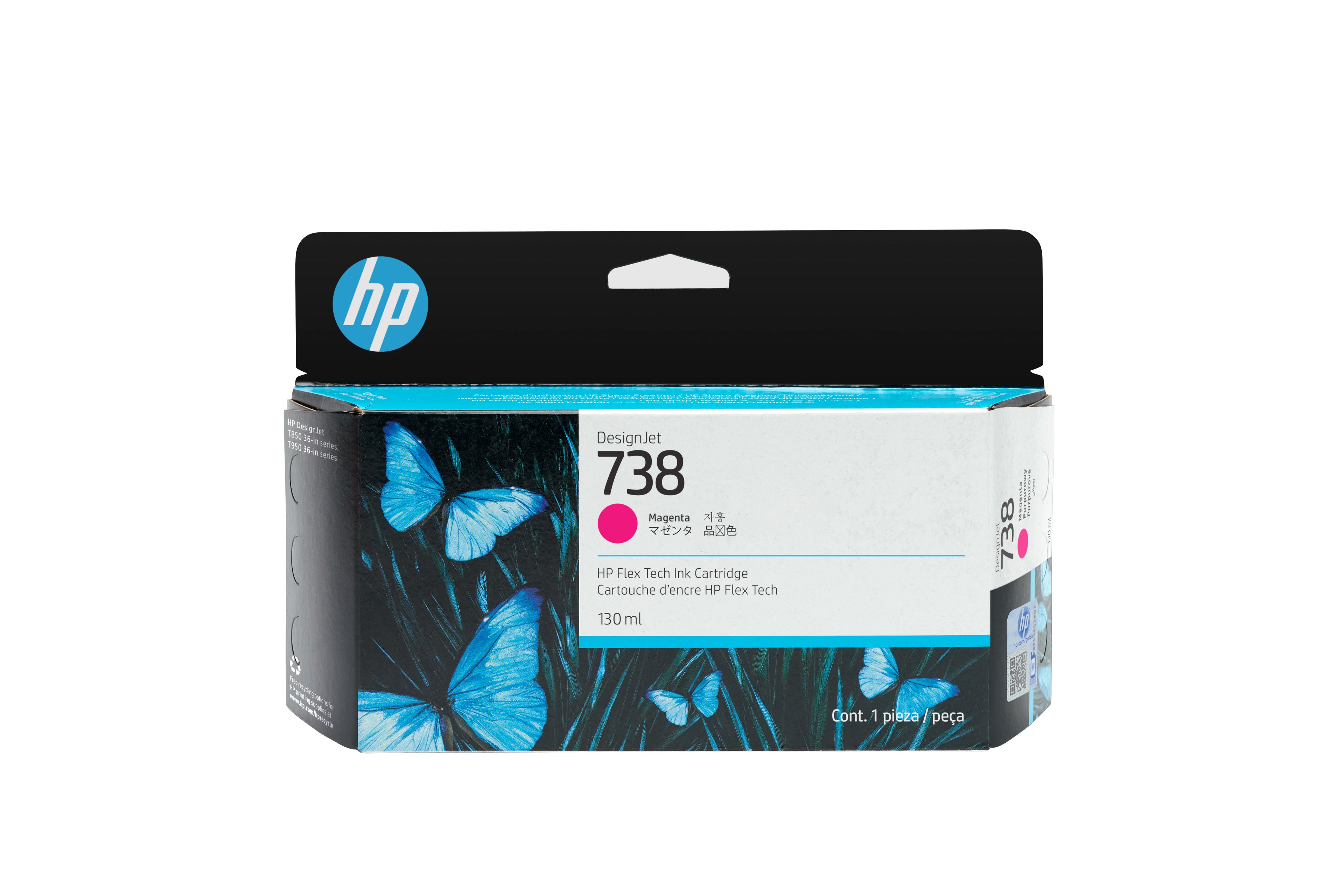 Cartouche d'encre originale HP 498N6A Magenta