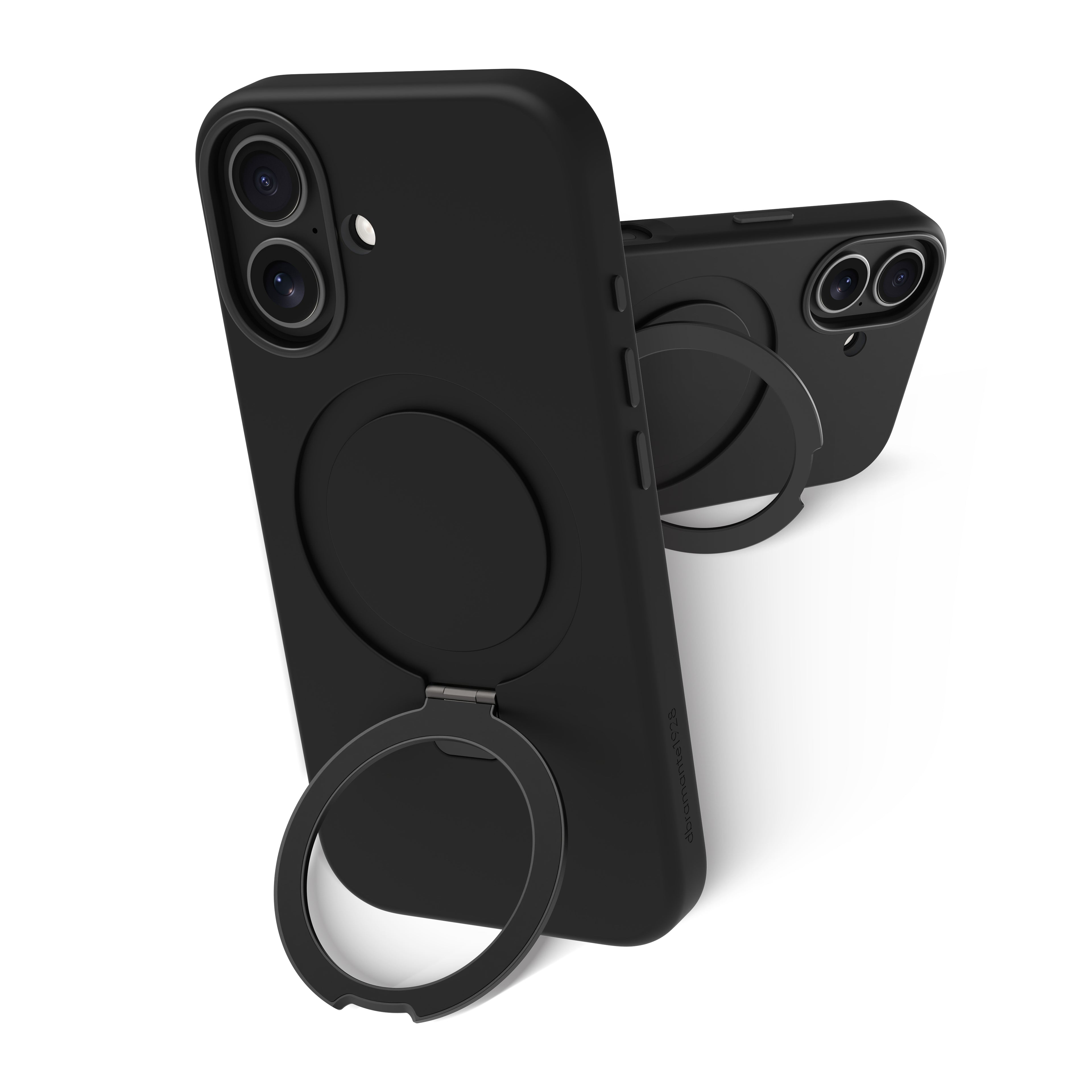 dbramante1928 Roskilde Kick ICON - Coque de protection pour téléphone portable - compatibilité avec MagSafe - noir minuit - pour Apple iPhone 17