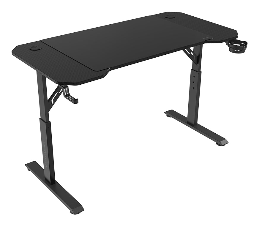Bureau Gaming Mars Gaming ERGO Noir Rose 120 x 60 cm