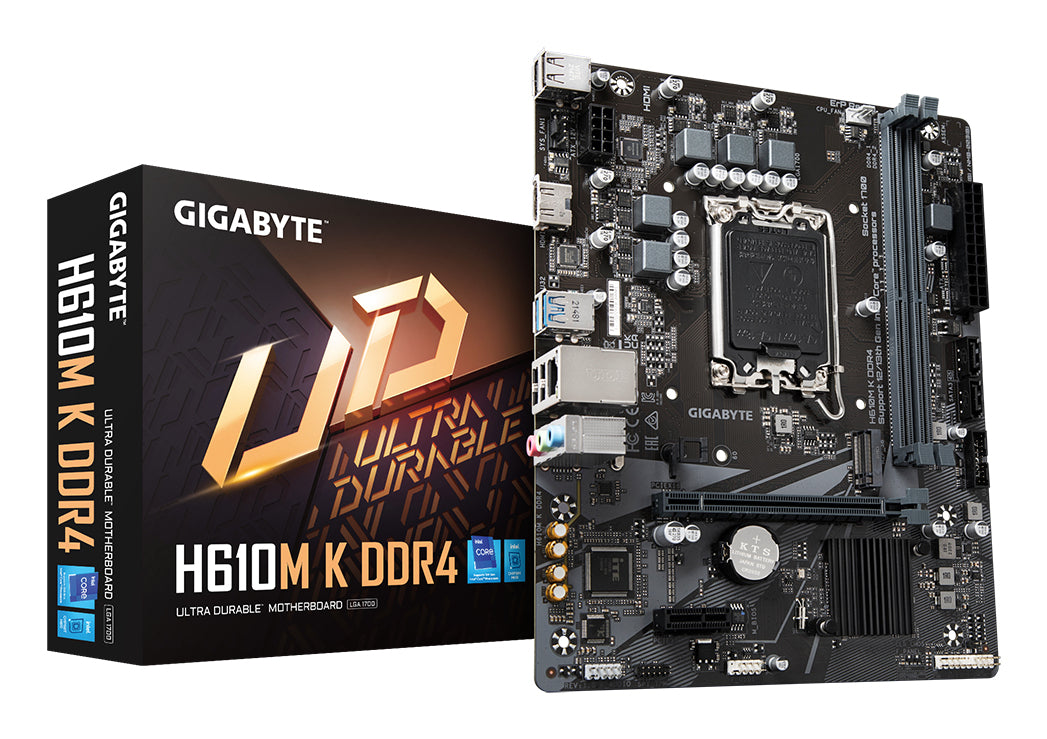 Carte Mère Gigabyte H610M K DDR4 LGA 1700
