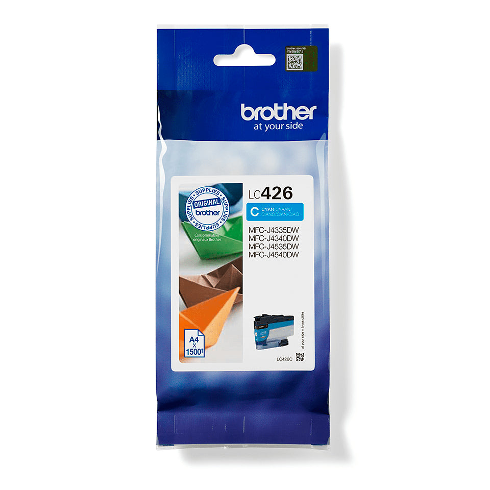 Cartouche d'encre originale Brother LC426C Cyan