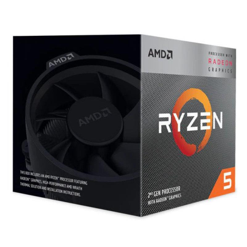 Processeur AMD Ryzen 5 3400G (4,2 Ghz) AM4