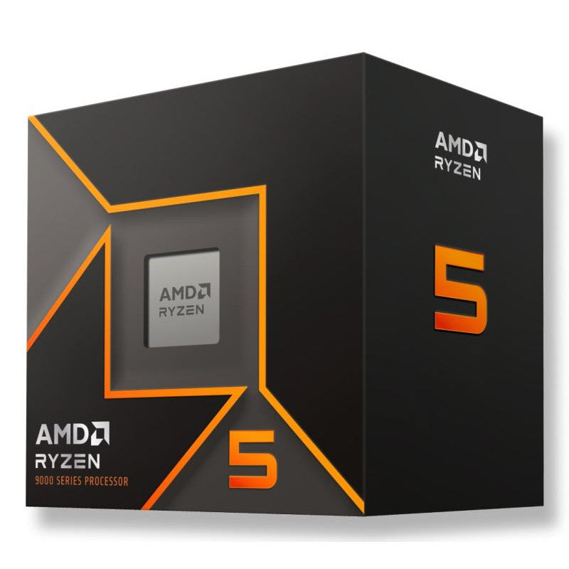 AMD Ryzen 5 9600 - 3.8 GHz - 6 cœurs - 12 fils - 32 Mo cache - Socket AM5 - Box