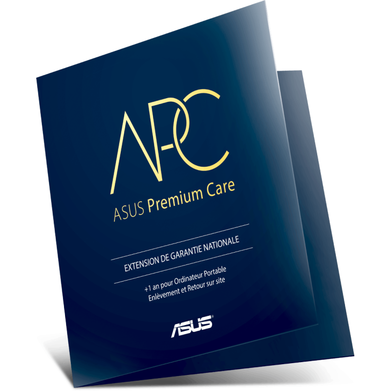 ASUSCARE + 1 an soit 3 ans intervention sur site