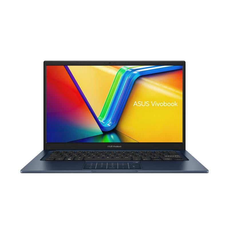 ASUS VivoBook 14 X1404VA-EB1100W - Conception de charnière à 180 degrés - Intel Core i3 - i3-1315U / jusqu'à 4.5 GHz - Win 11 Home - Intel Graphics - 8 Go RAM - 512 Go SSD NVMe - 14" 1920 x 1080 (Full HD) - Wi-Fi 6, Bluetooth - bleu calme