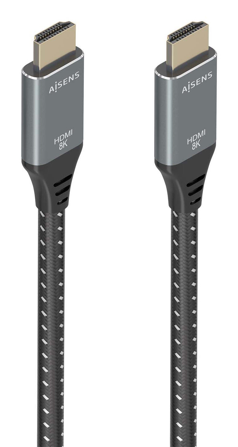 Câble HDMI Aisens A150-0878 10 m Noir/Gris