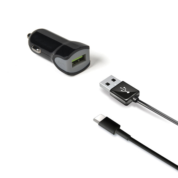 Chargeur de voiture Celly Noir 12 W