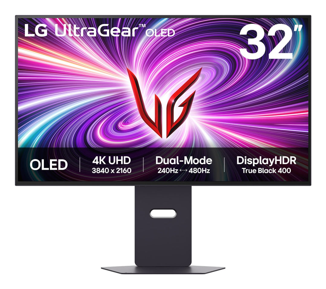 Ecran 32" LG UltraGear OLED 32GS95UV-B 4K Ultra HD 240Hz (Noir)