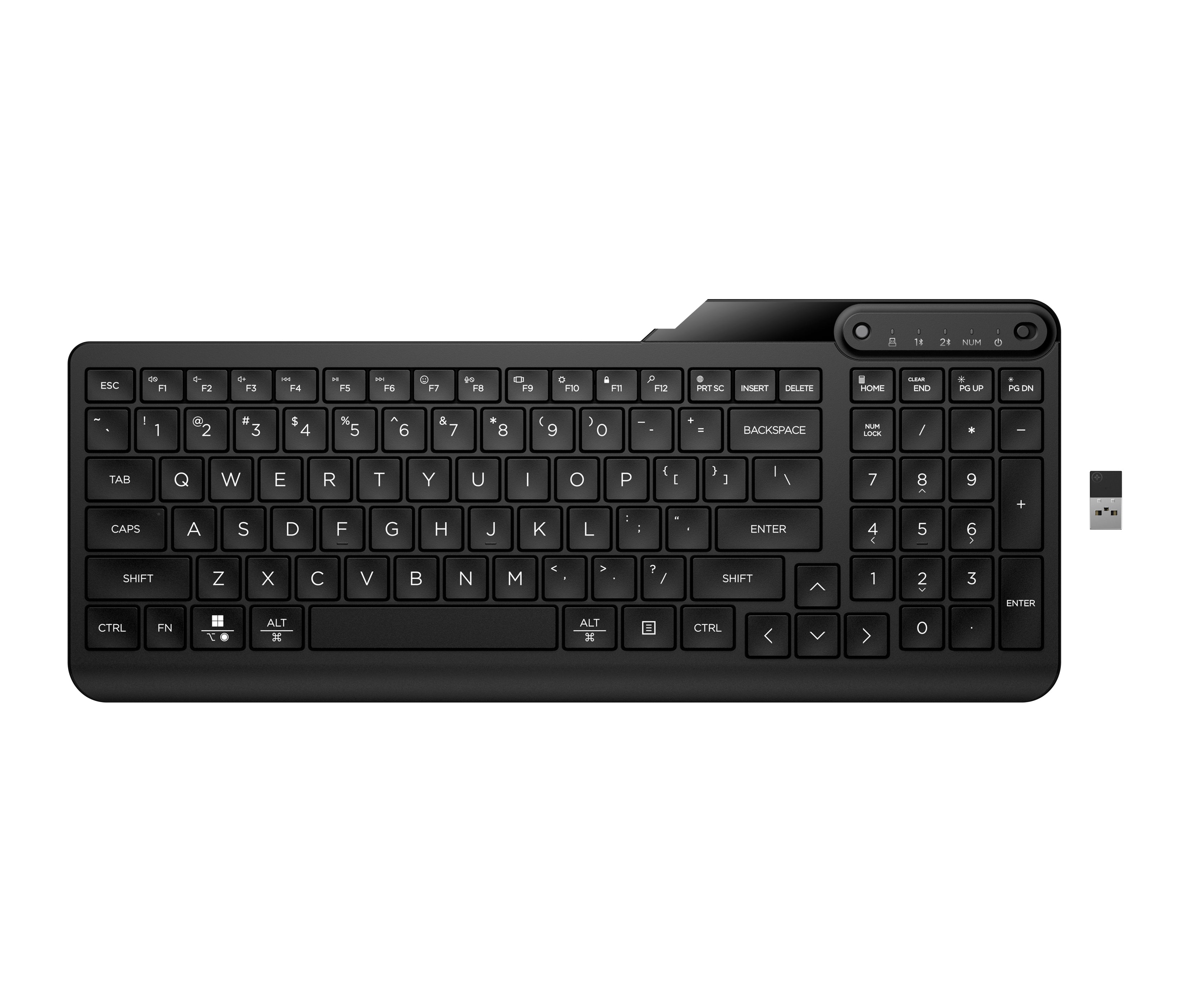 Clavier sans fil HP 475 Dual-Mode (Noir)