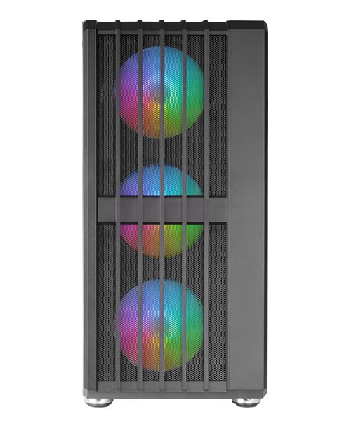 Boitier Moyen Tour ATX Mars Gaming MC-Vault RGB avec panneau vitré (Noir)