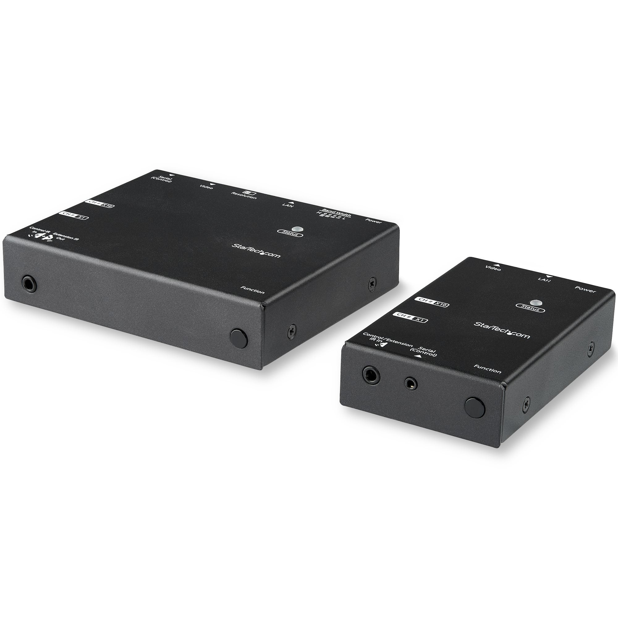 StarTech.com Kit extendeur HDMI sur IP avec compression vidéo - Adaptateur HDMI 1080p sur Ethernet Cat6 - Rallonge vidéo/audio/infrarouge - HDMI - jusqu'à 15 m - Conformité TAA - pour P/N: ST12MHDLNHR