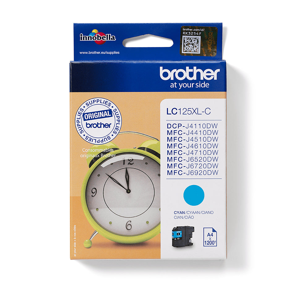 Cartouche d'encre originale Brother Bleu Cyan