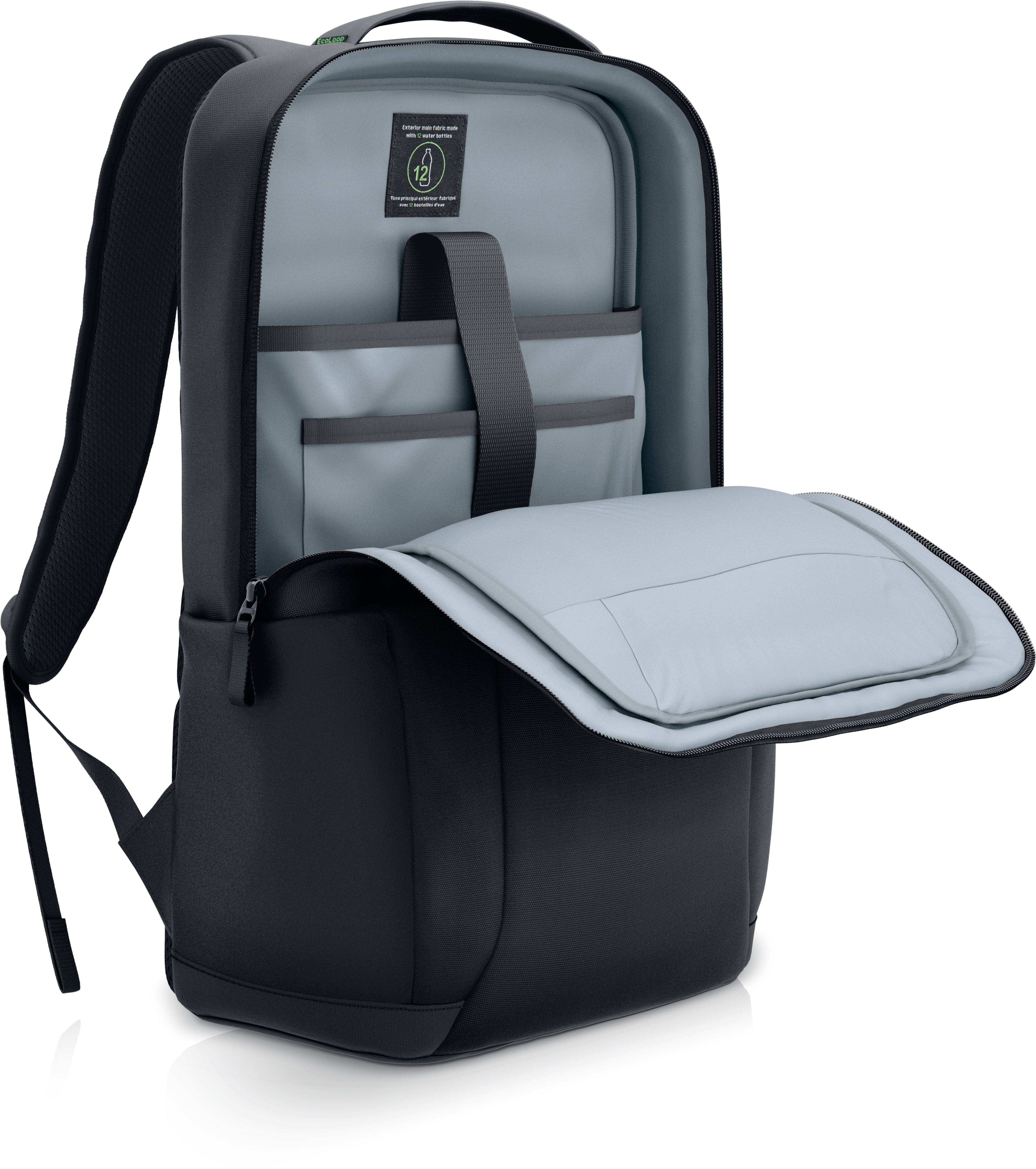 Dell EcoLoop Pro Slim Backpack 15 (CP5724S) - Sac à dos pour ordinateur portable - jusqu'à 15,6" - noir