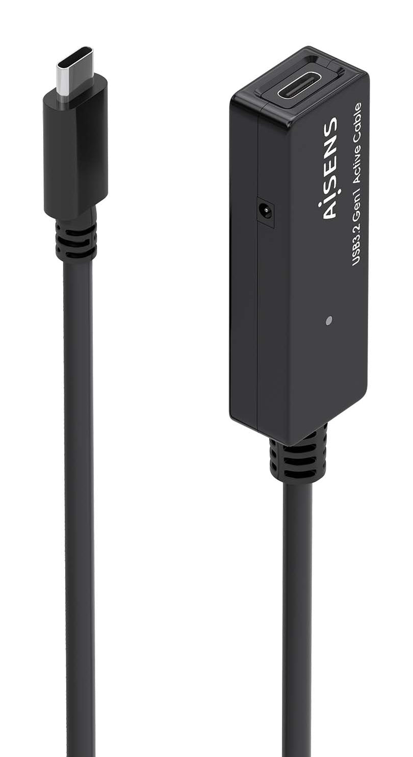 Câble USB Aisens A107-0870 10 m Noir