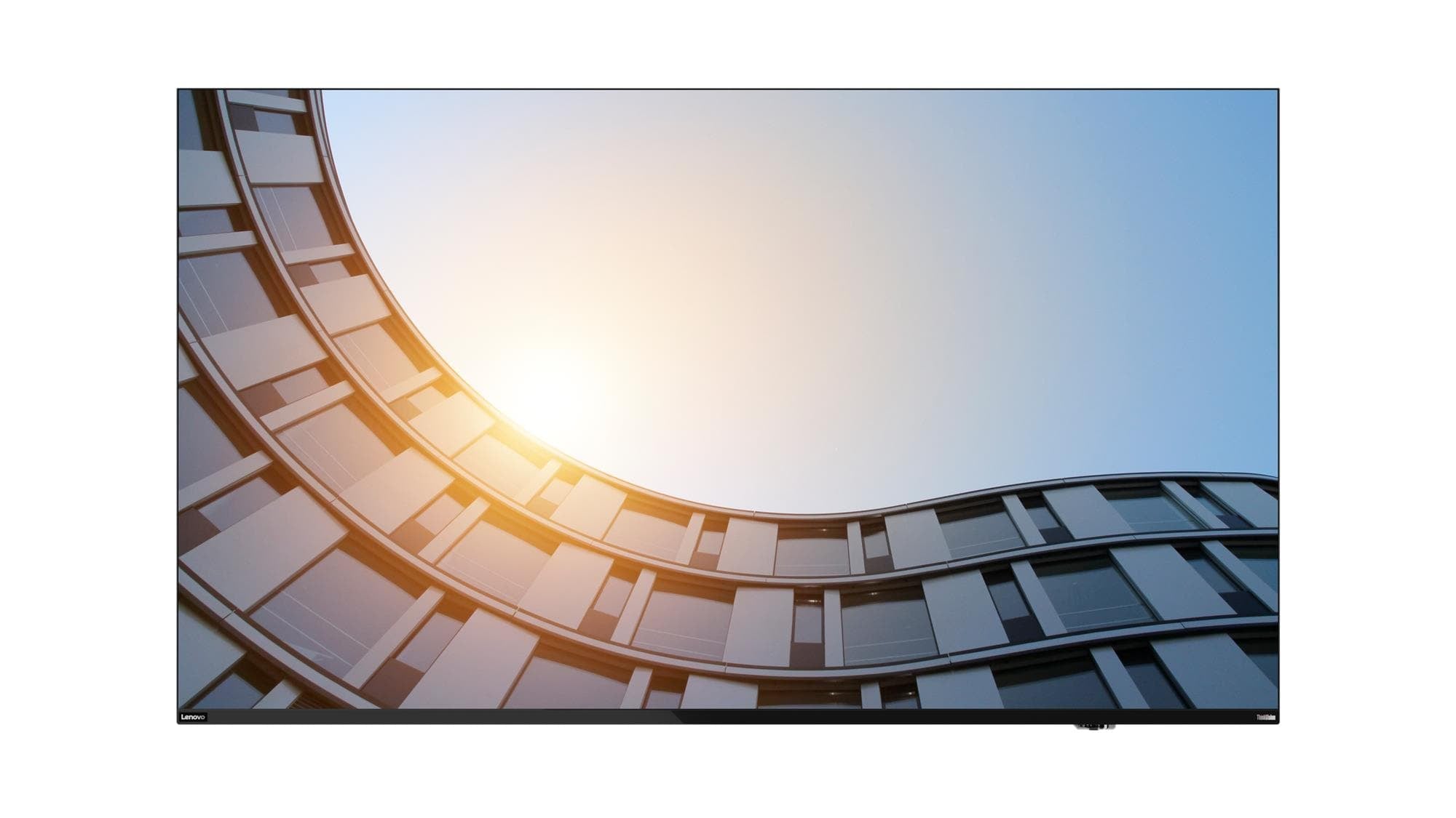 Lenovo ThinkVision E65 LFD - Classe de diagonale 65" (64.5" visualisable) écran LCD rétro-éclairé par LED - interactive - 4K UHD (2160p) 3840 x 2160 - HDR - Direct LED - noir