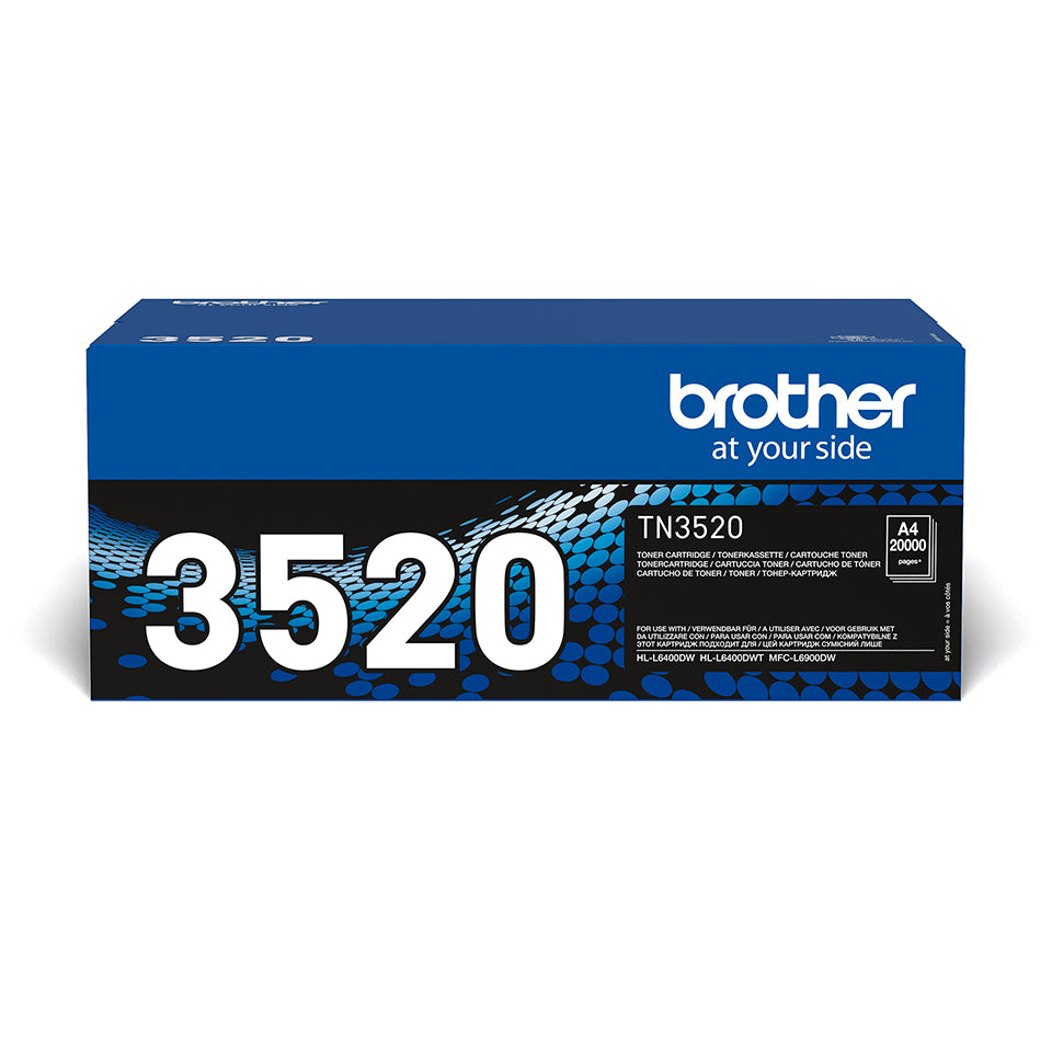 Toner original Brother TN3520 Noir