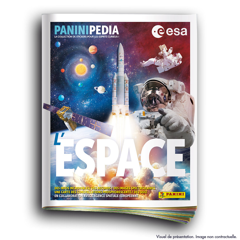 Autocollants Panini Space