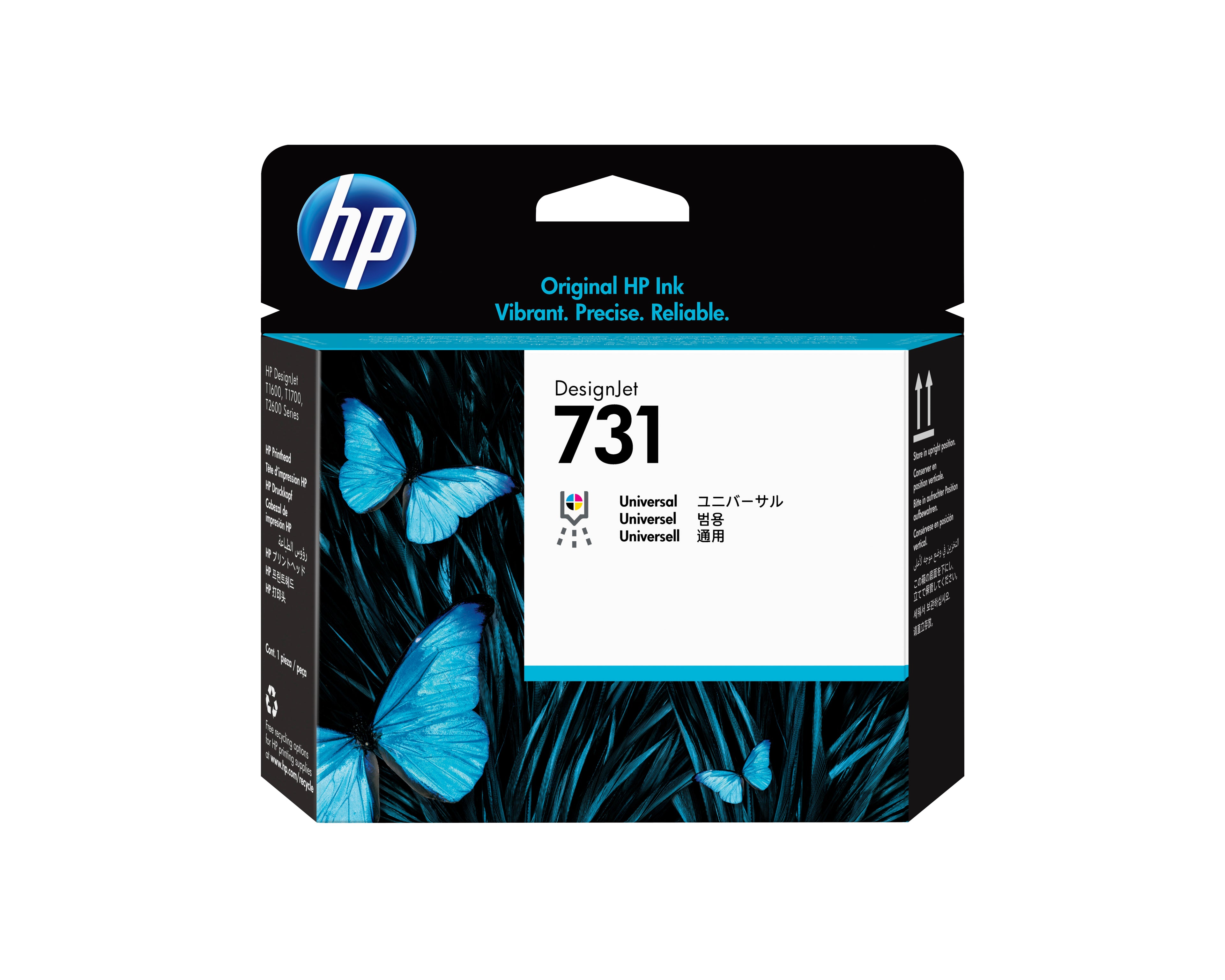 HP 731 - Original - DesignJet - tête d'impression - pour DesignJet SD Pro MFP, T1700, T1700 PostScript, T1700dr, T1700dr PostScript