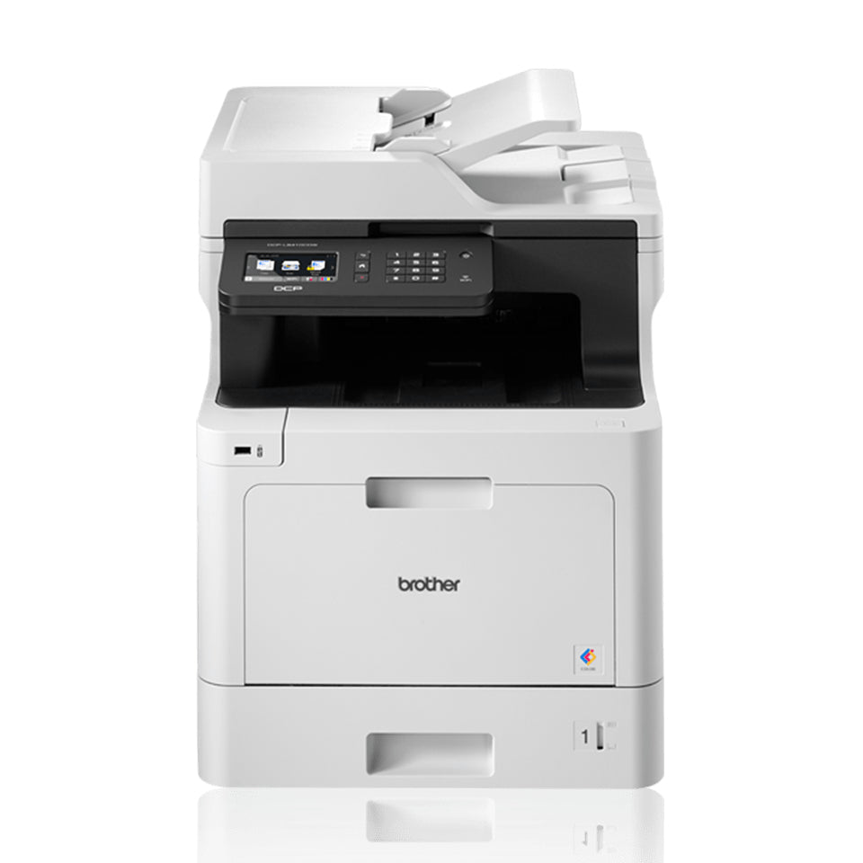 Brother DCP-L8410CDW - Imprimante multifonctions - couleur - laser - 215.9 x 355.6 mm (original) - A4/Legal (support) - jusqu'à 31 ppm (impression) - 300 feuilles - USB 2.0, Gigabit LAN, Wi-Fi(n), hôte USB