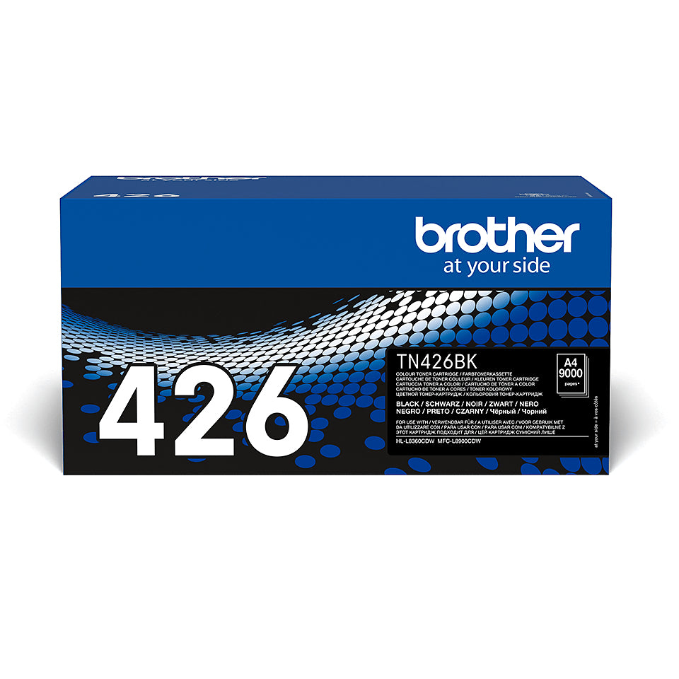 Brother TN426BK - Super Jumbo - noir - original - cartouche de toner - pour Brother HL-L8360CDW, MFC-L8900CDW