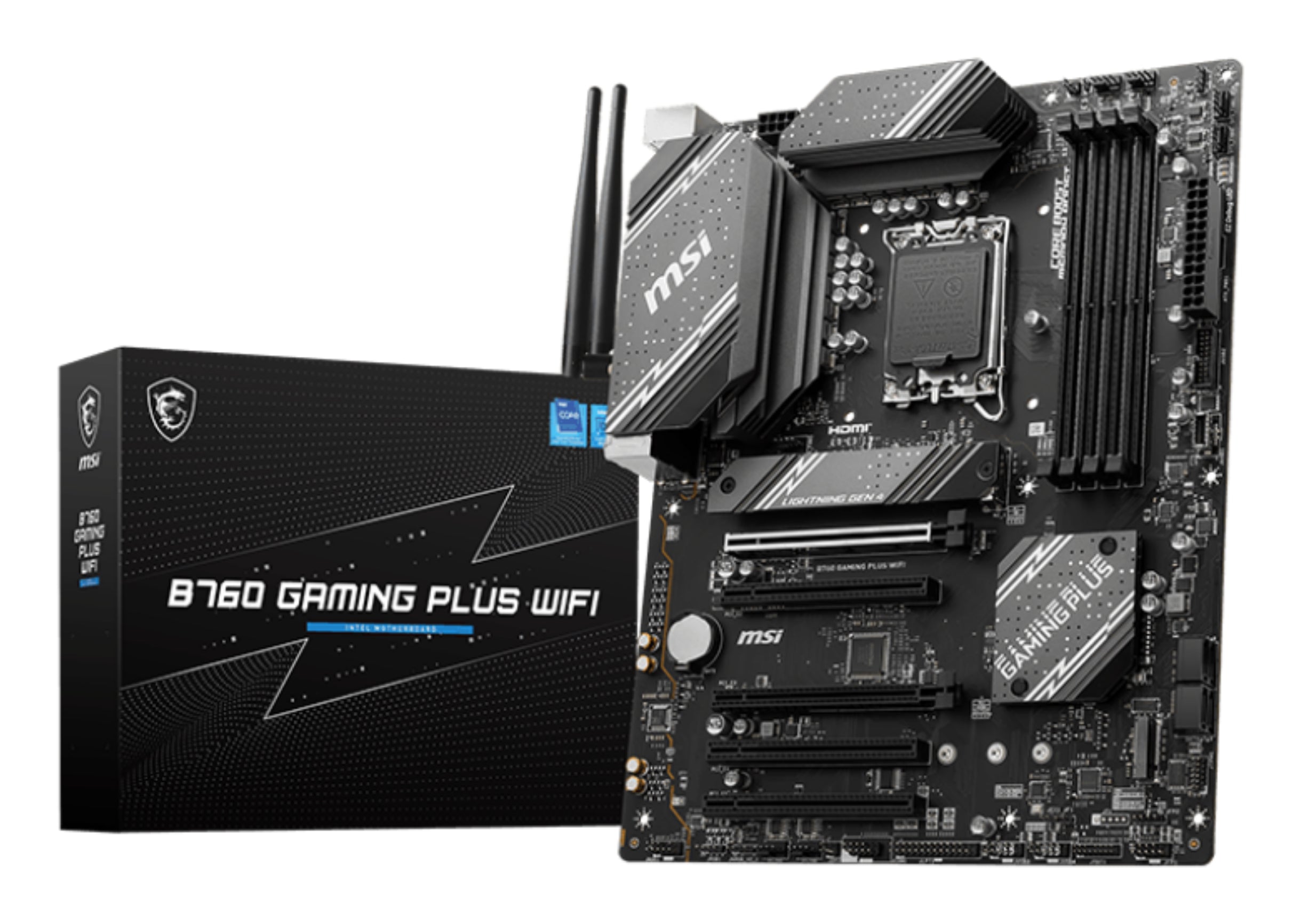 Carte Mère MSI B760 GAMING PLUS WIFI LGA 1700 Intel B760