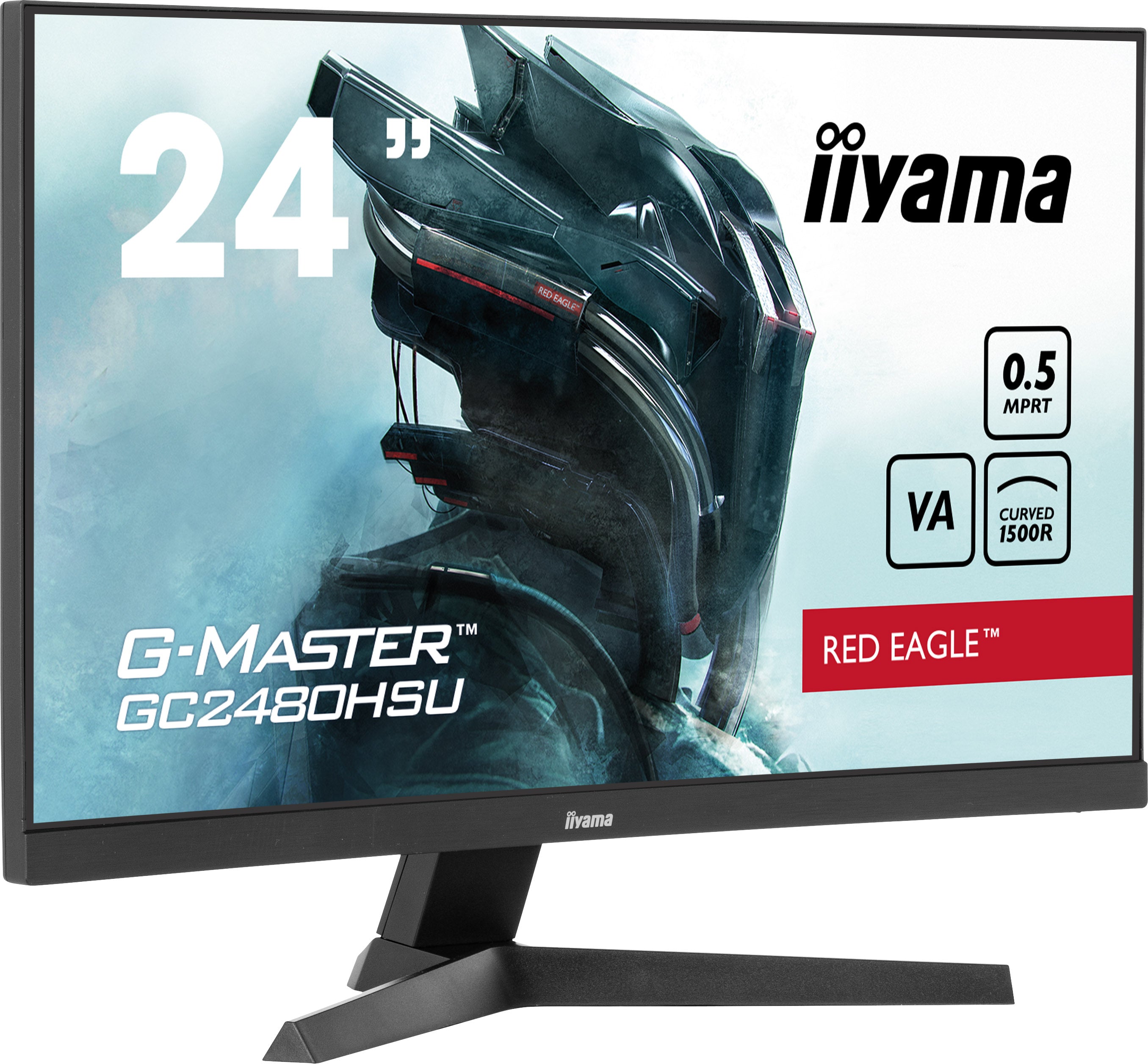 GC2480HSU-B1 23.6"CURVE FHD/180Hz/VA/0,5ms/HDR