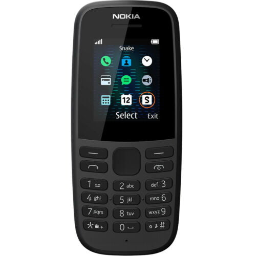Téléphone Portable Nokia 105 DualSIM 1,45" Noir
