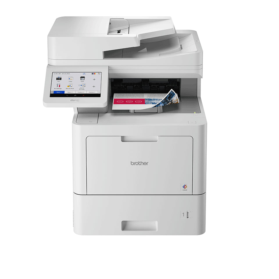 Brother MFC-L9630CDN - Imprimante multifonctions - couleur - laser - A4/Legal (support) - jusqu'à 40 ppm (copie) - jusqu'à 40 ppm (impression) - 620 feuilles - 33.6 Kbits/s - Gigabit LAN, USB 2.0, hôte USB, NFC
