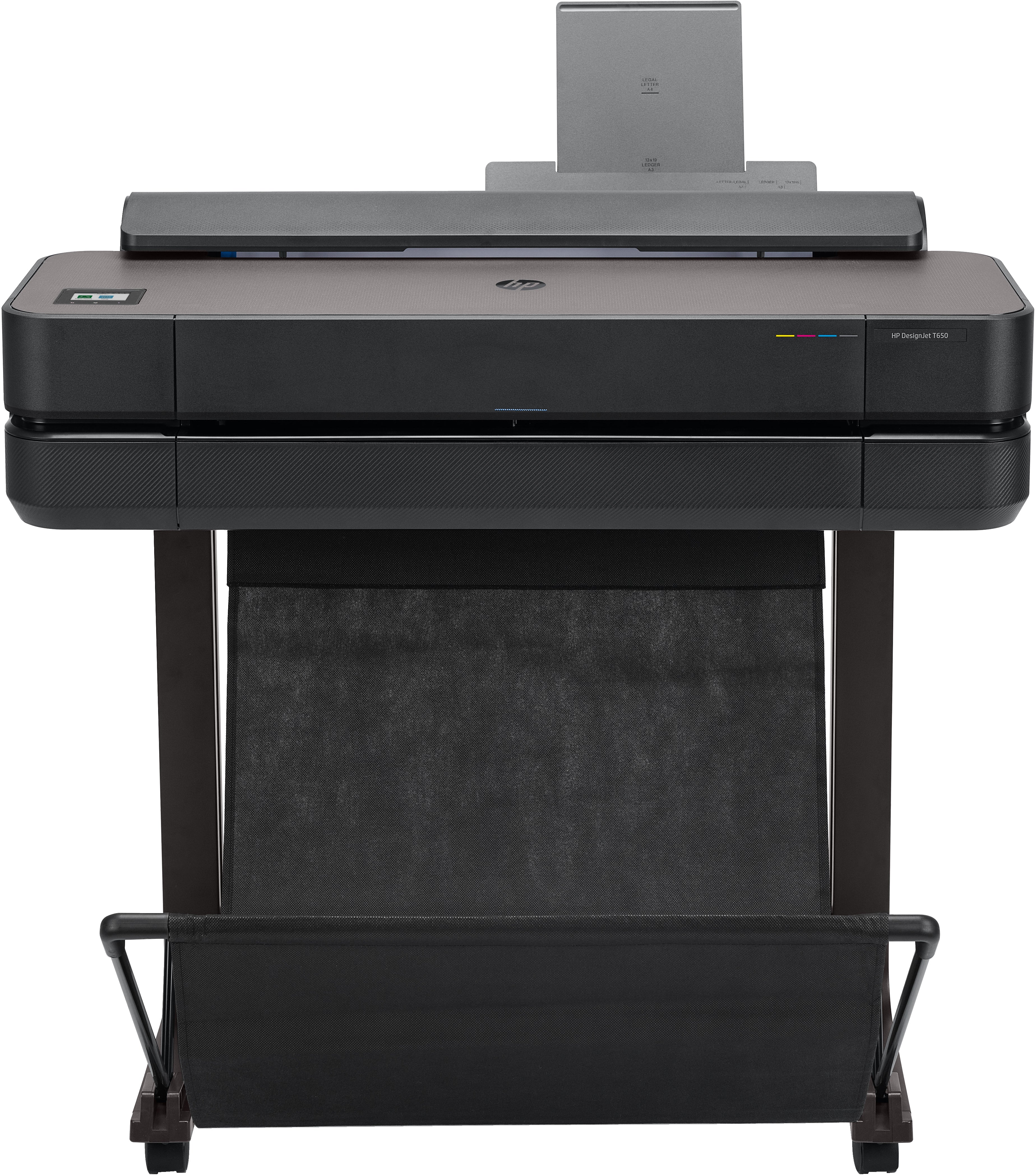 HP DesignJet T650 - 24" imprimante grand format - couleur - jet d'encre - Rouleau A1 (61 cm x 91,4 m) - 2 400 x 1 200 ppp - jusqu'à 0.43 min/page (mono) / jusqu'à 0.43 min/page (couleur) - capacité : 1 inclinaison - Gigabit LAN, USB 2.0, Wi-Fi(n) - outil