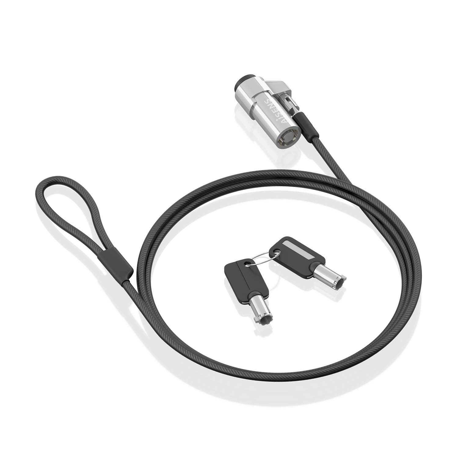 Câble de sécurité Aisens ASLK-D45K06-BK 1,5 m