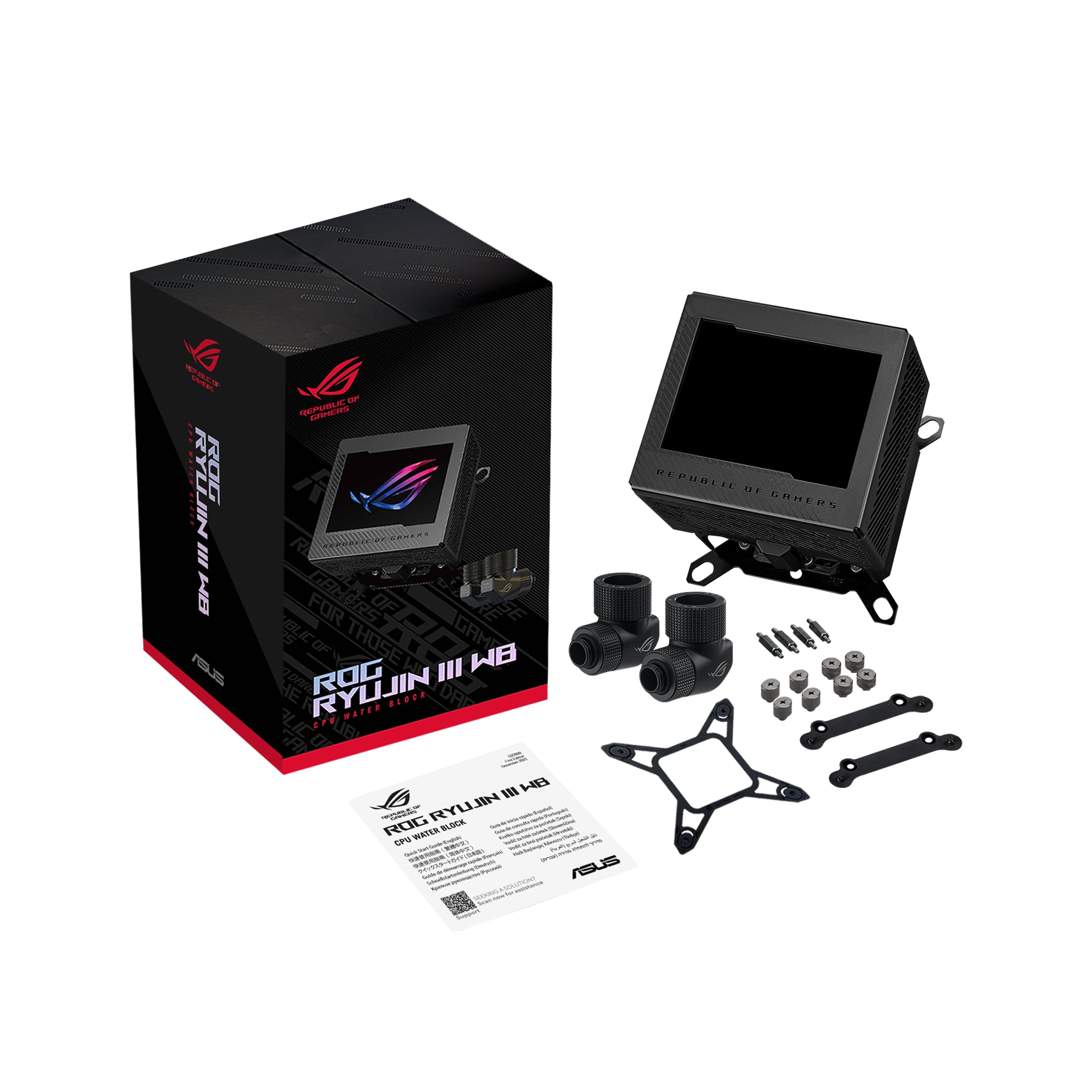 ROG RYUJIN III Noir - Waterblock CPU