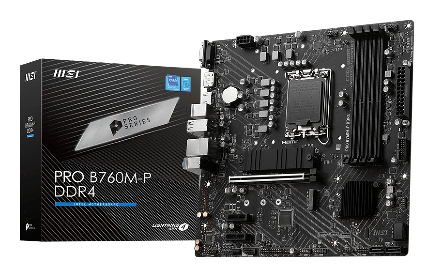 Carte Mère MSI PRO B760M-P DDR4