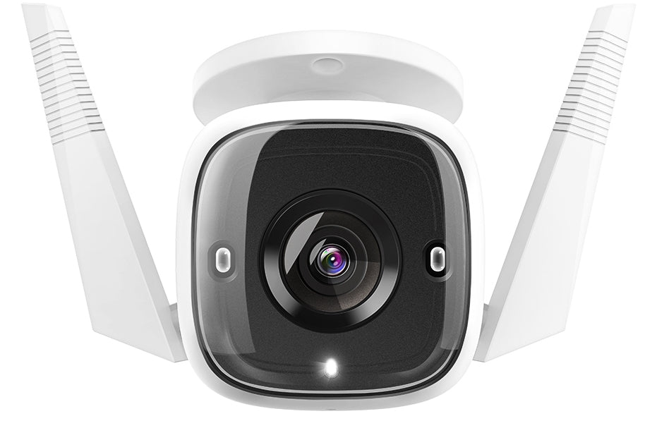 Tapo C310 - Caméra de surveillance réseau - extérieur - anti-poussière/résistant aux intempéries - couleur (Jour et nuit) - 3 MP - 2304 x 1296 - 2304p - Focale fixe - audio - sans fil - Wi-Fi - GbE - H.264 - CC 9 V