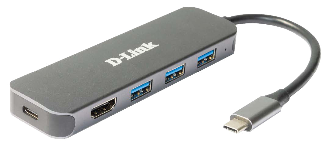 5 Ports - USB-C vers USB 3.0/USB-C/HDMI 4k
