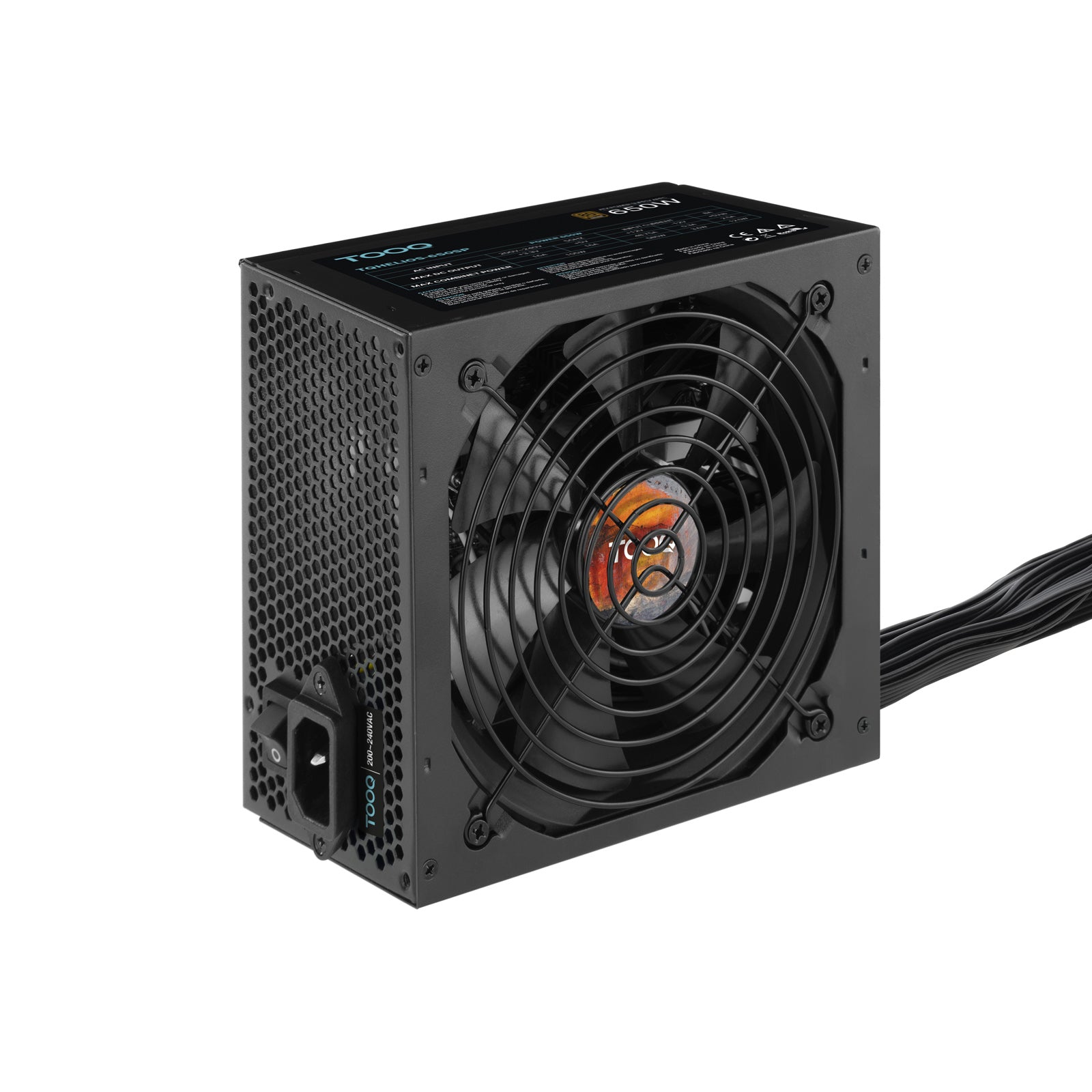 Alimentation ATX TooQ HELIOS 650W (Noir)
