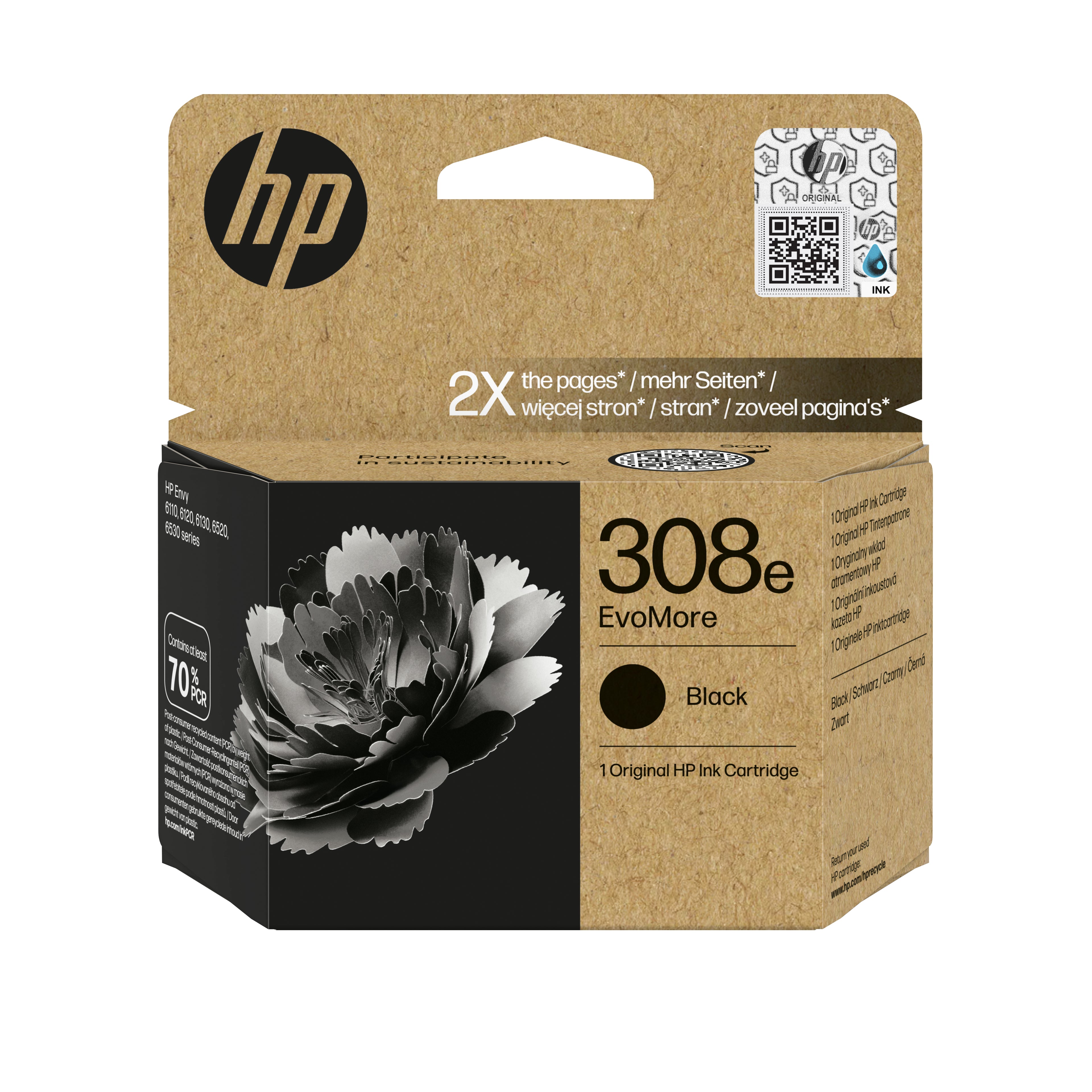 Cartouche d'encre originale HP 7FP22UE Noir Multicouleur