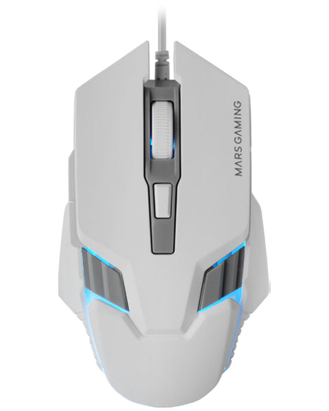Souris Gaming Mars Gaming MM024 WH Blanc 4000 dpi