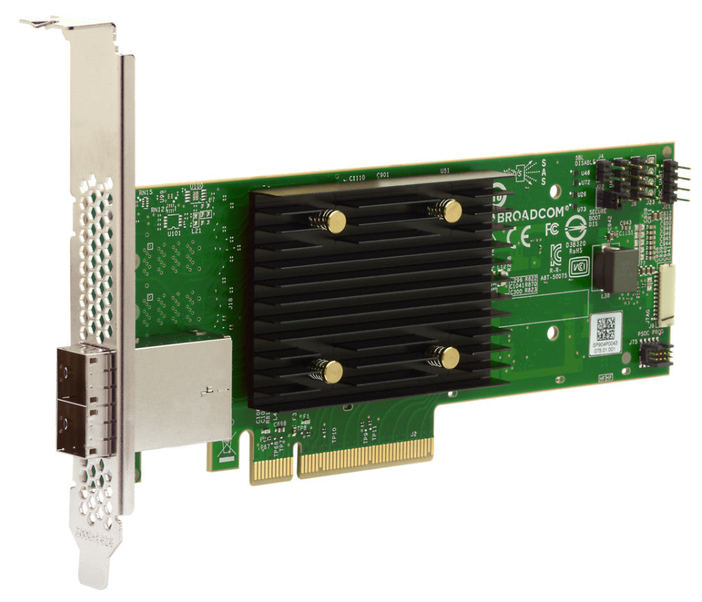 Lenovo ThinkSystem 440-8e - Contrôleur de stockage - 8 Canal - SATA 6Gb/s / SAS 12Gb/s - profil bas - PCIe 4.0 x8 - pour ThinkSystem SR630 V3; SR645 V3; SR65X V3; SR665 V3; SR675 V3; SR860 V3; ST650 V2; ST650 V3