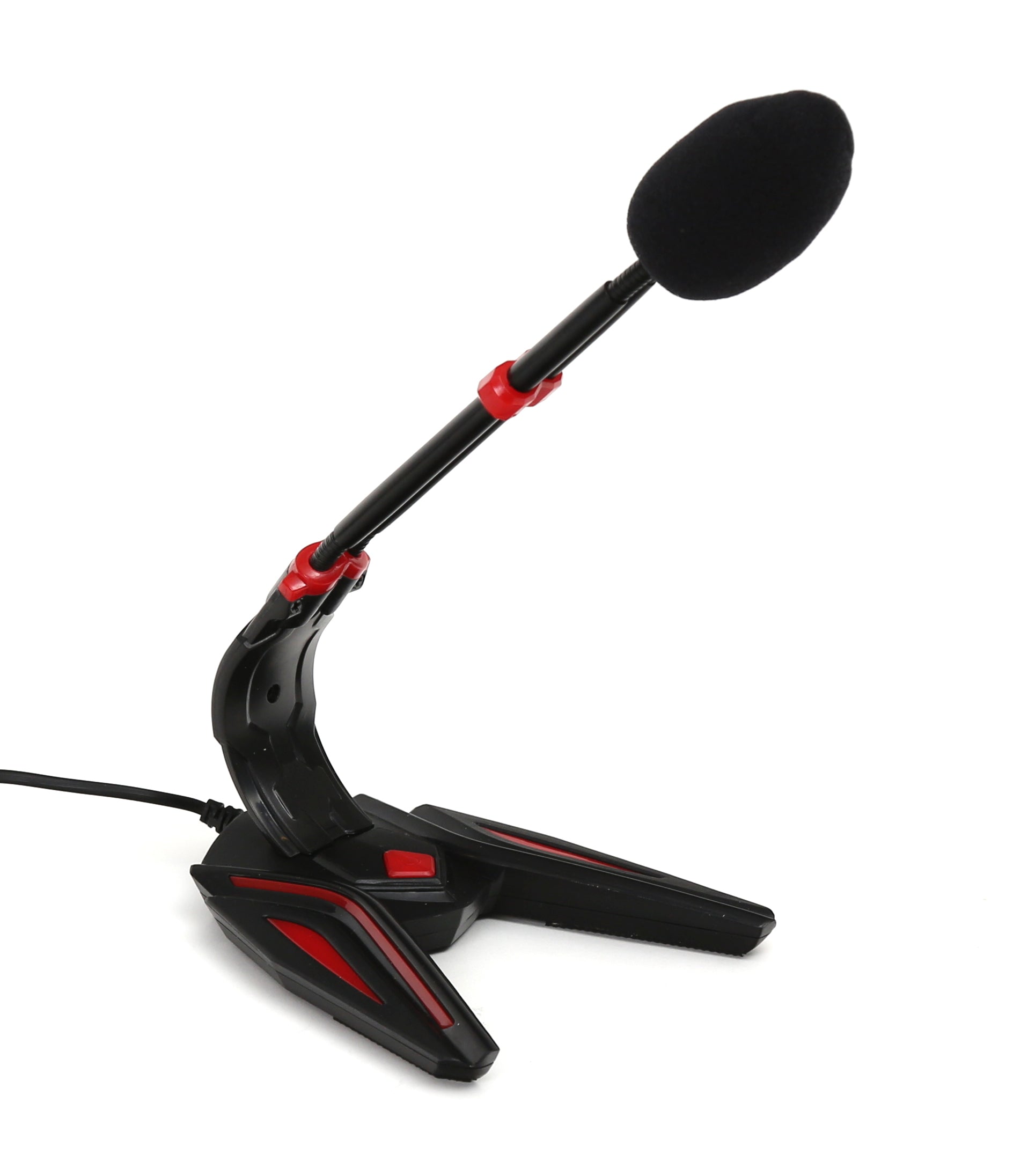 Platinet VGMD1 - Microphone VARR GAMING SPIDER DESKTOP JACK 3,5 RED.