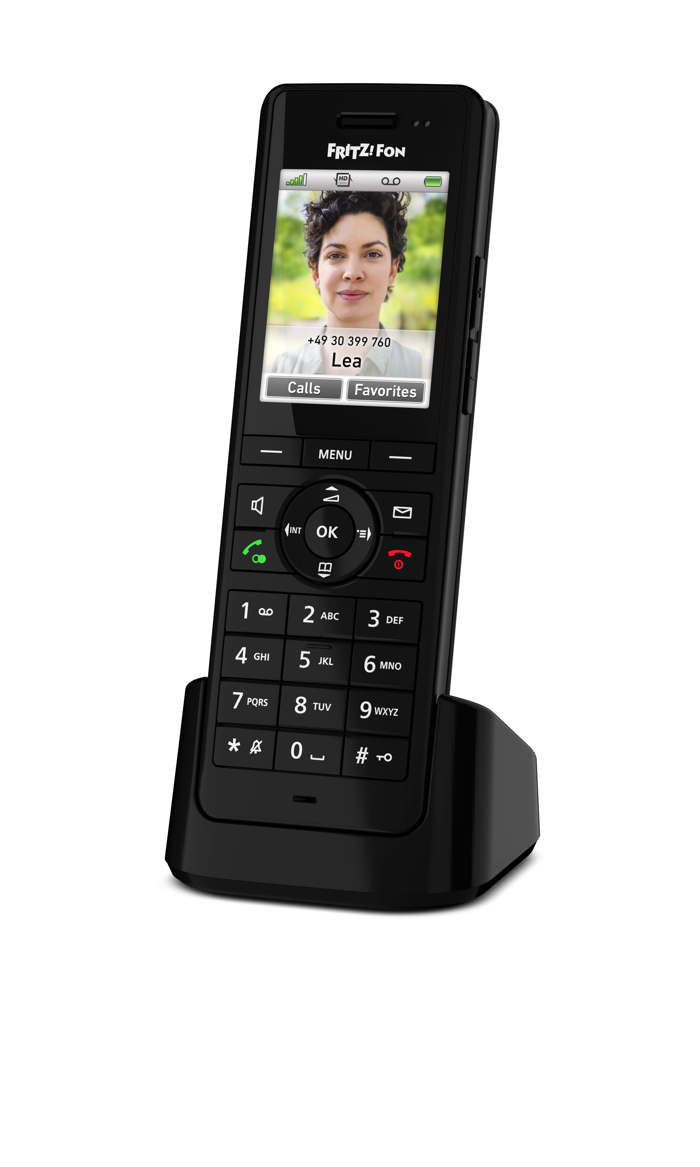 Téléphone fixe Fritz! X6 Noir